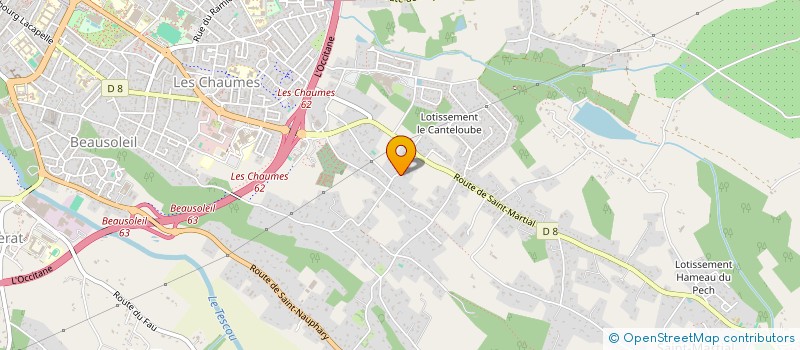 localisation de l'entreprise MADAME VERONIQUE BONIS  MONTAUBAN