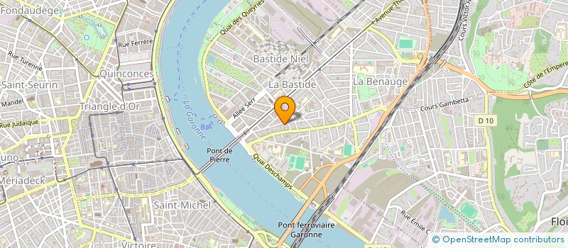 localisation de l'entreprise MADAME VERONIQUE BONNEL à BORDEAUX