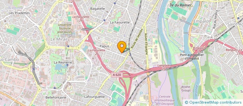 localisation de l'entreprise MADAME VERONIQUE BONNESSERRE à TOULOUSE