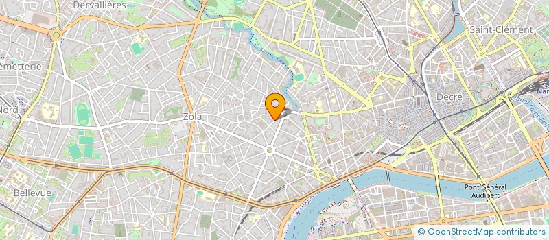 localisation de l'entreprise MADAME VERONIQUE BORDAS à NANTES
