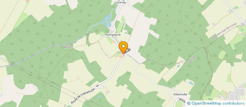 localisation de l'entreprise MADAME VERONIQUE BORDEAU à GENNES-VAL-DE-LOIRE