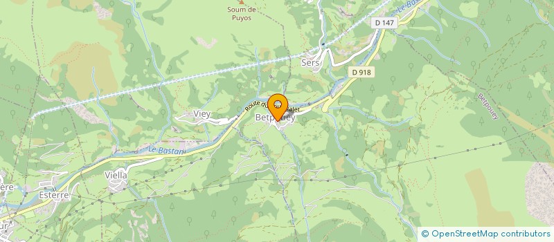 localisation de l'entreprise MADAME VERONIQUE BORDES à GAVARNIE-GEDRE