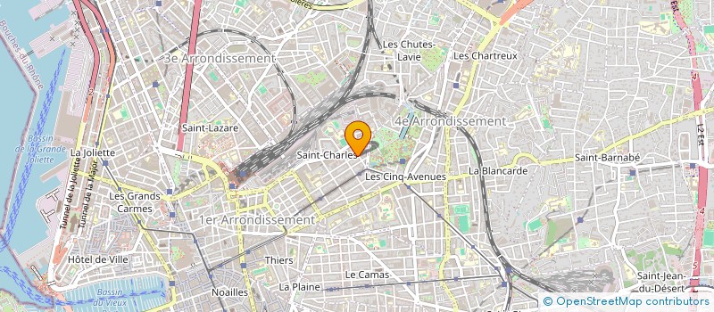 localisation de l'entreprise MADAME VERONIQUE BOTTAINI à MARSEILLE