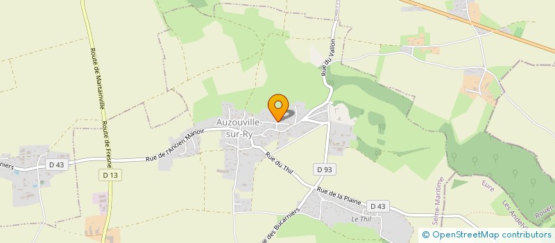 localisation de l'entreprise MADAME VERONIQUE BOULET  AUZOUVILLE-SUR-RY