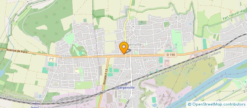 localisation de l'entreprise MADAME VERONIQUE BOURBON  GARGENVILLE