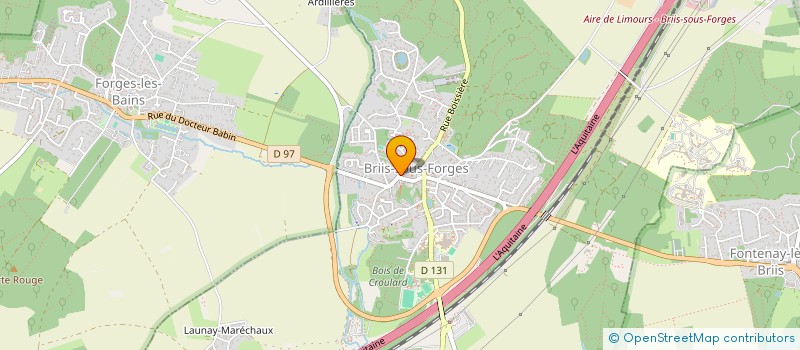 localisation de l'entreprise MADAME VERONIQUE BOURDAJAUD à BRIIS-SOUS-FORGES