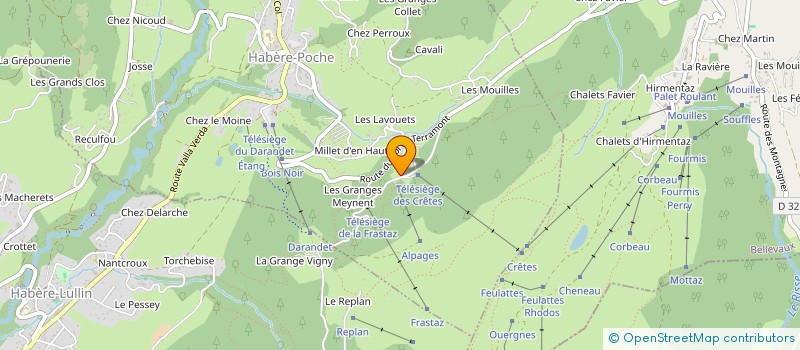 localisation de l'entreprise MADAME VERONIQUE BOURDON  HABERE-POCHE