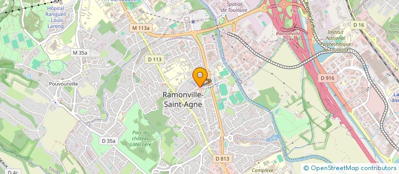 localisation de l'entreprise MADAME VERONIQUE BOURG à RAMONVILLE-SAINT-AGNE