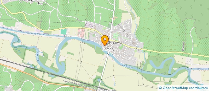 localisation de l'entreprise MADAME VERONIQUE BOURRIOUX  DAMERY