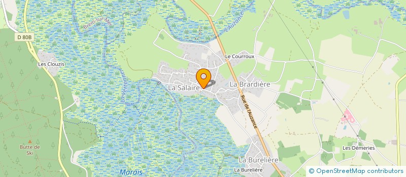 localisation de l'entreprise MADAME VERONIQUE BOURSIER  L'ILE-D'OLONNE