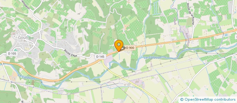 localisation de l'entreprise MADAME VERONIQUE BOUSIGUE  GOULT