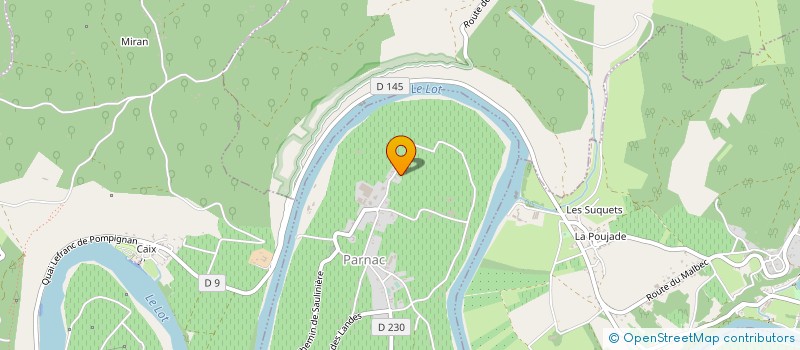 localisation de l'entreprise MADAME VERONIQUE BOUSQUET  LUZECH