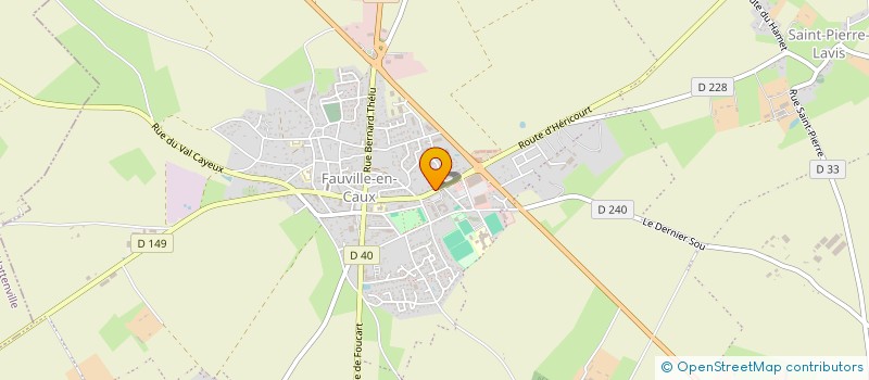 localisation de l'entreprise MADAME VERONIQUE BOUTEILLER  TERRES-DE-CAUX