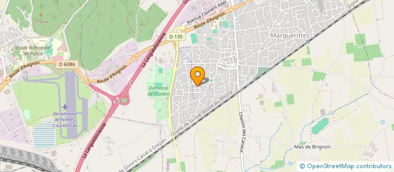 localisation de l'entreprise MADAME VERONIQUE BOUTOILLE  MARGUERITTES