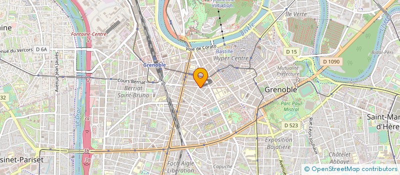 localisation de l'entreprise MADAME VERONIQUE BOYER à GRENOBLE