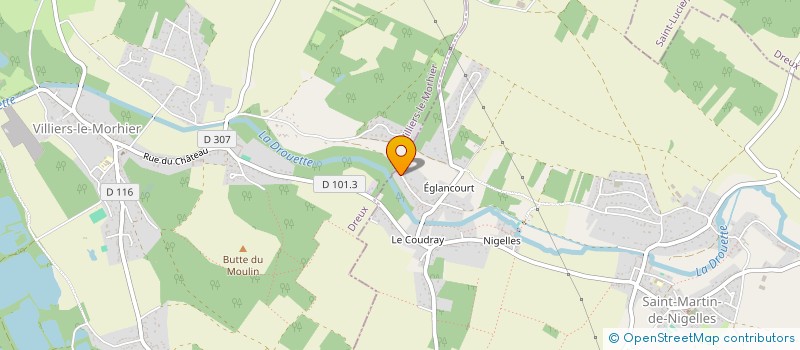 localisation de l'entreprise MADAME VERONIQUE BRAULT à SAINT-MARTIN-DE-NIGELLES