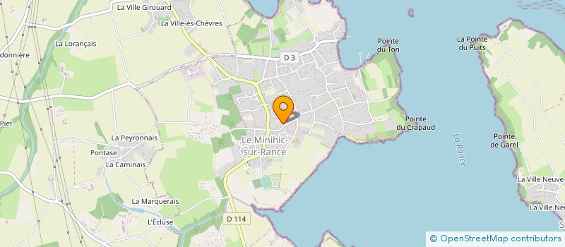 localisation de l'entreprise MADAME VERONIQUE BREAU  LE MINIHIC-SUR-RANCE