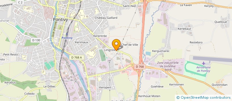 localisation de l'entreprise MADAME VERONIQUE BREGENT  GUEMENE-SUR-SCORFF