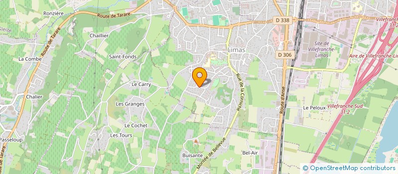 localisation de l'entreprise MADAME VERONIQUE BRESSON  LIMAS