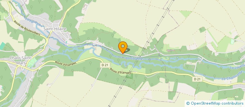 localisation de l'entreprise MADAME VERONIQUE BRETON  SAINT-HILAIRE