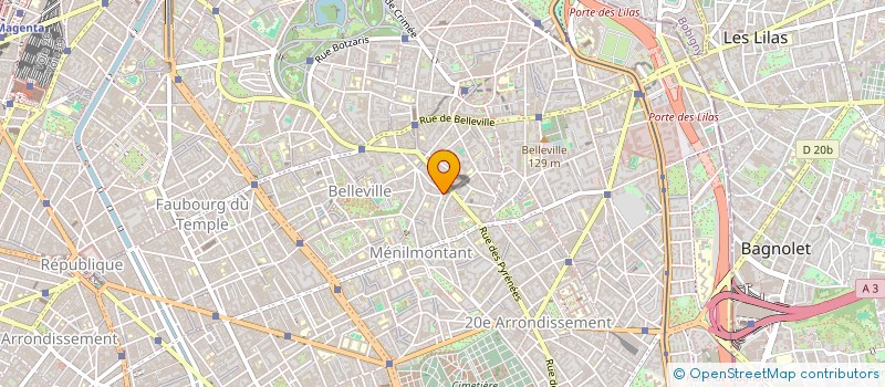 localisation de l'entreprise MADAME VERONIQUE BRINDEAU  PARIS