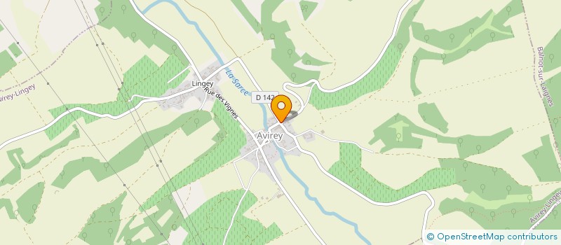 localisation de l'entreprise MADAME VERONIQUE BROCHERET à AVIREY-LINGEY