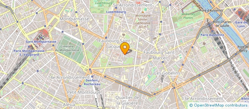 localisation de l'entreprise MADAME VERONIQUE BRUANDET  PARIS