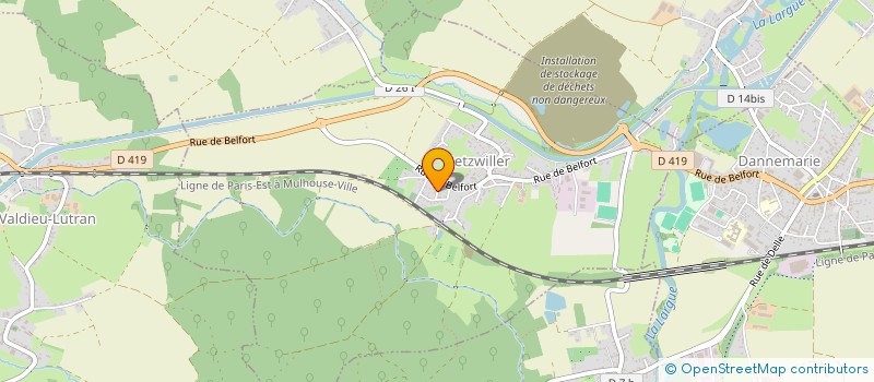 localisation de l'entreprise MADAME VERONIQUE BRUCKER  MAGNY