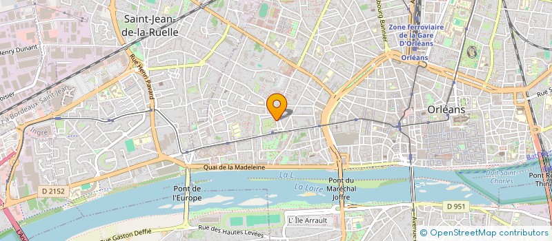 localisation de l'entreprise MADAME VERONIQUE BRUNEAU à ORLEANS