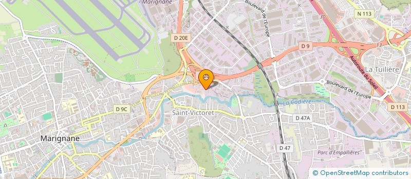 localisation de l'entreprise MADAME VERONIQUE BRUNENGO  SAINT-VICTORET