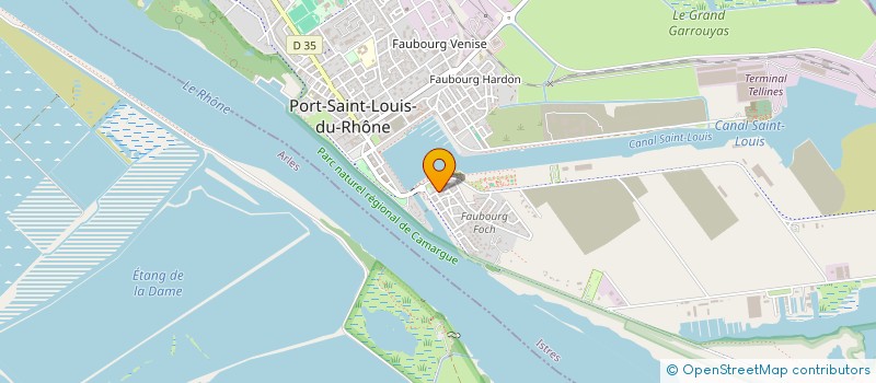localisation de l'entreprise MADAME VERONIQUE BRUNO à PORT-SAINT-LOUIS