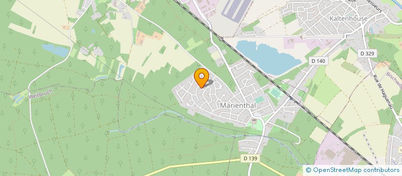 localisation de l'entreprise MADAME VERONIQUE BUCCI-CASSINI  HAGUENAU