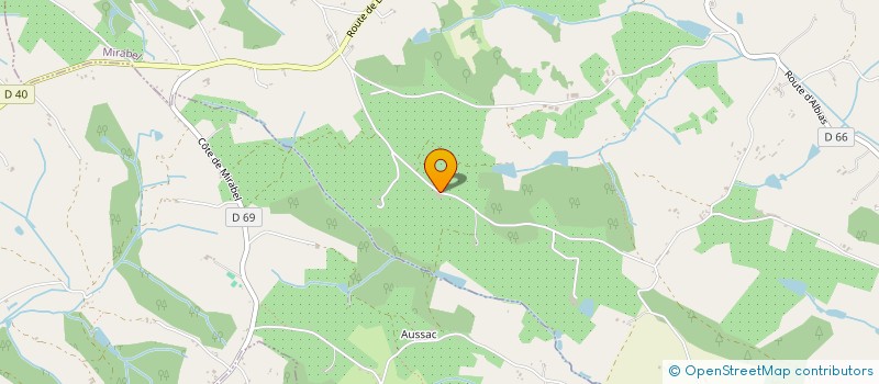 localisation de l'entreprise MADAME VERONIQUE CABOS  MIRABEL