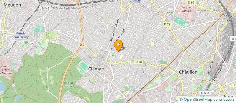 localisation de l'entreprise MADAME VERONIQUE CADUC à CLAMART