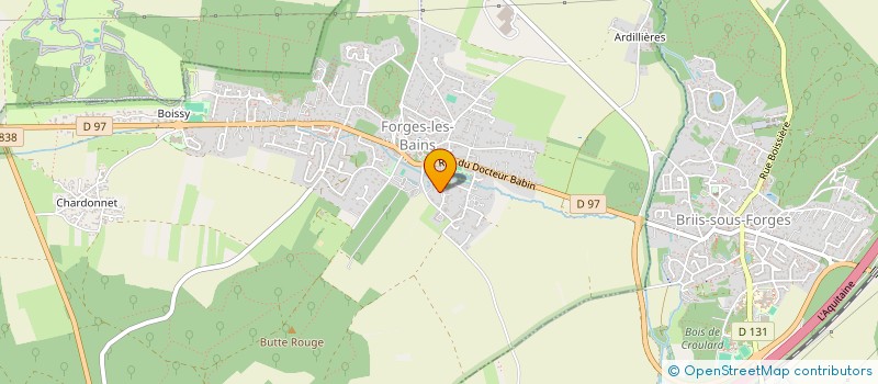 localisation de l'entreprise MADAME VERONIQUE CAILLAULT  GUERANDE