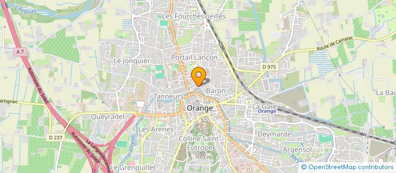 localisation de l'entreprise MADAME VERONIQUE CAILLIEZ  ORANGE