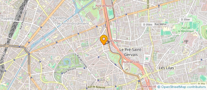 localisation de l'entreprise MADAME VERONIQUE CALOC  PARIS