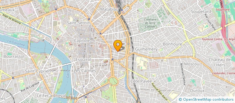 localisation de l'entreprise MADAME VERONIQUE CALVET à TOULOUSE