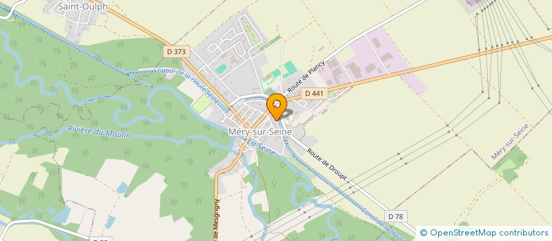 localisation de l'entreprise MADAME VERONIQUE CAMARZANA à MERY-SUR-SEINE
