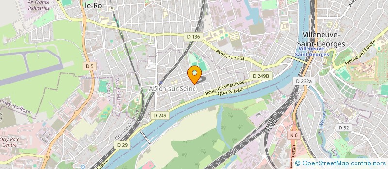 localisation de l'entreprise MADAME VERONIQUE CAMBOULIU à ABLON-SUR-SEINE