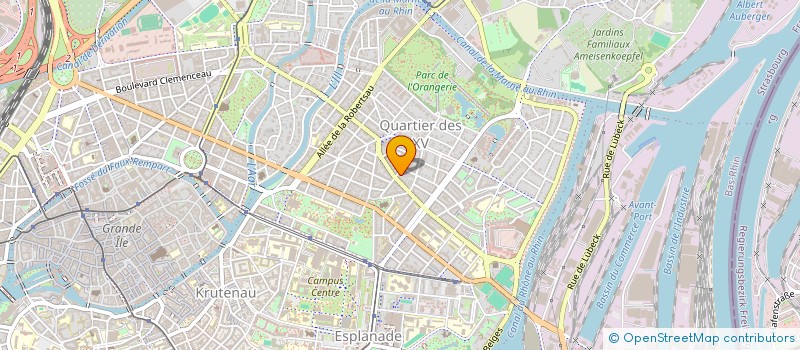 localisation de l'entreprise MADAME VERONIQUE CAMPILLO à STRASBOURG