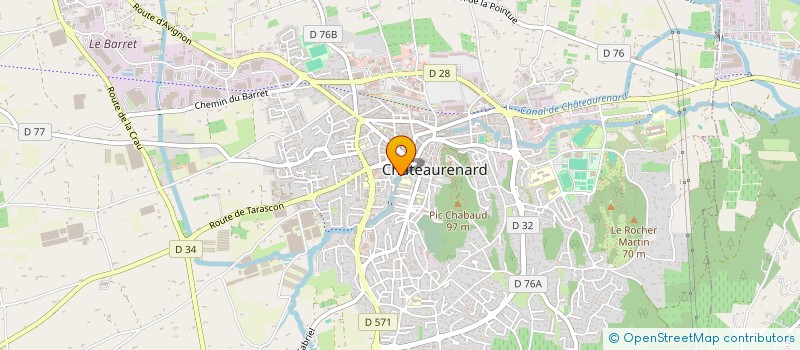 localisation de l'entreprise MADAME VERONIQUE CANAVAGGIA à CHATEAURENARD