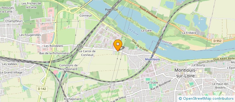 localisation de l'entreprise MADAME VERONIQUE CAPELLO  MONTLOUIS-SUR-LOIRE