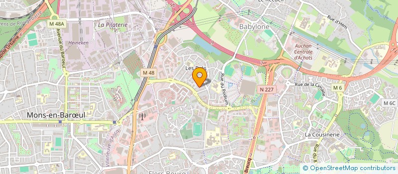 localisation de l'entreprise MADAME VERONIQUE CAPOEN à VILLENEUVE D ASCQ