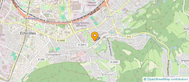 localisation de l'entreprise MADAME VERONIQUE CARLINO  EYBENS