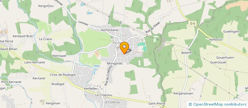 localisation de l'entreprise MADAME VERONIQUE CARO  REDENE