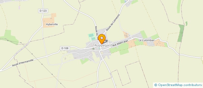 localisation de l'entreprise MADAME VERONIQUE CARPENTIER à AUPPEGARD