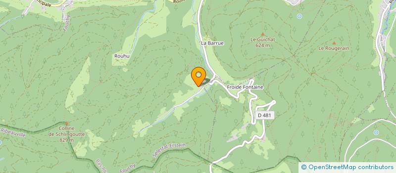 localisation de l'entreprise MADAME VERONIQUE CARTIER  FOUCHY