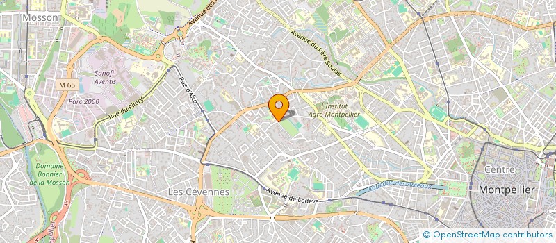 localisation de l'entreprise MADAME VERONIQUE CASILE à MONTPELLIER