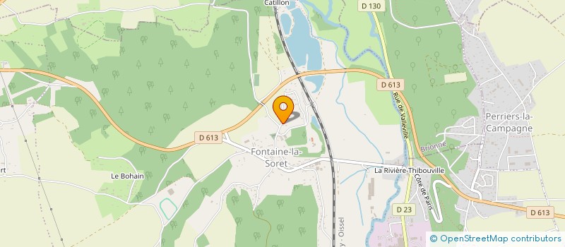 localisation de l'entreprise MADAME VERONIQUE CASTELIN  NASSANDRES SUR RISLE